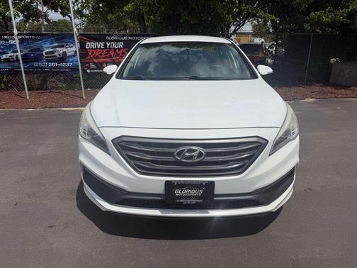 Quartz White Pearl 2015 Hyundai SONATA Sport
