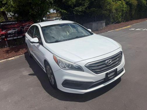 Quartz White Pearl 2015 Hyundai SONATA Sport