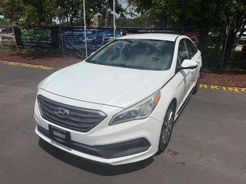 Quartz White Pearl 2015 Hyundai SONATA Sport