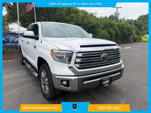 White 2018 Toyota Tundra 1794 Edition