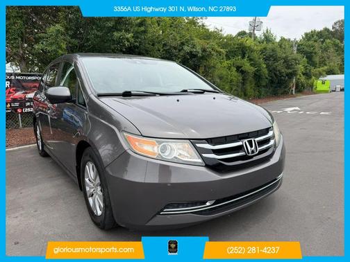 Gray 2016 Honda Odyssey EX-L