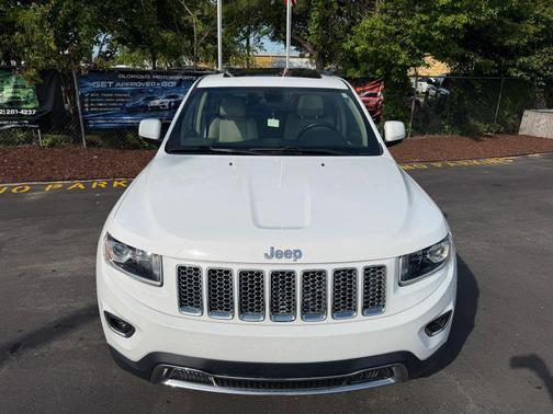 Bright White Clearcoat 2014 Jeep Grand Cherokee Limited