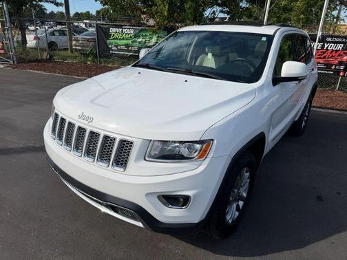 Bright White Clearcoat 2014 Jeep Grand Cherokee Limited