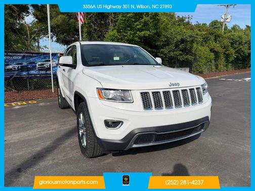 Bright White Clearcoat 2014 Jeep Grand Cherokee Limited
