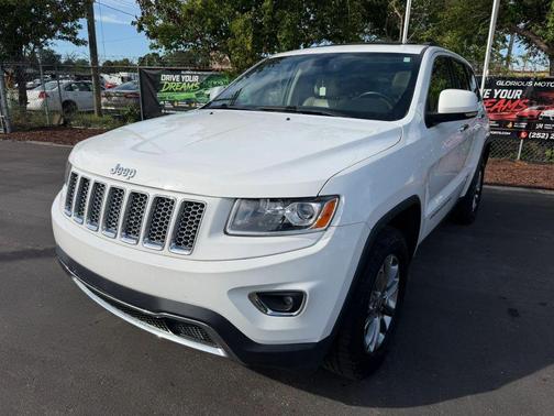 Bright White Clearcoat 2014 Jeep Grand Cherokee Limited
