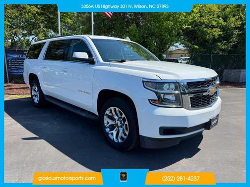 Summit White 2018 Chevrolet Suburban LT