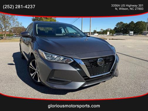 Gun Metallic 2021 Nissan Sentra SV