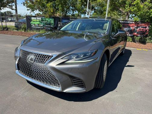 silver 2018 Lexus LS 500 Base