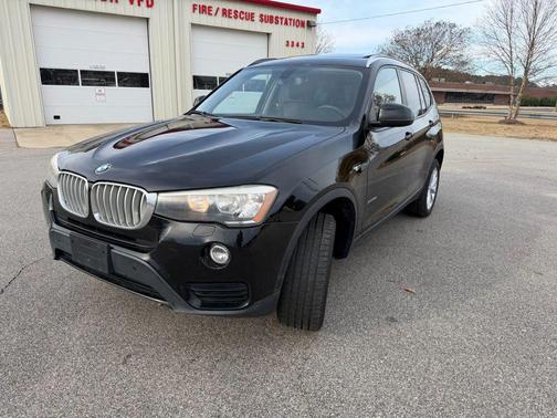 Black 2017 BMW X3 xDrive28i