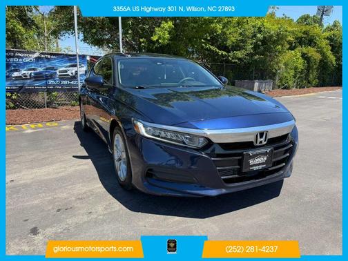 Obsidian Blue Pearl 2020 Honda Accord LX 1.5T