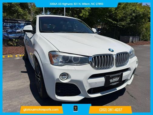 White 2015 BMW X4 xDrive28i