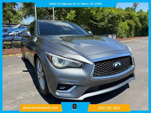Liquid Platinum 2019 INFINITI Q50 3.0t LUXE
