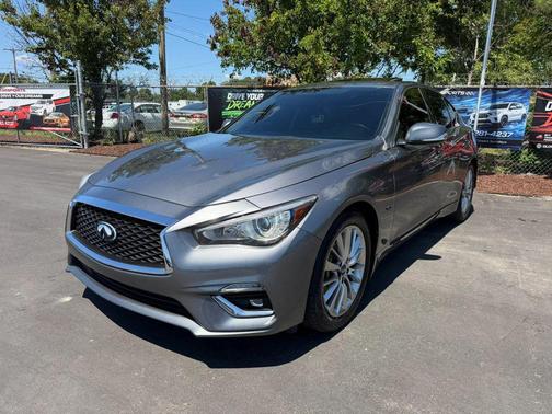 Liquid Platinum 2019 INFINITI Q50 3.0t LUXE