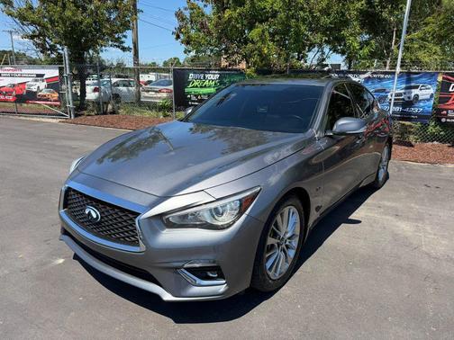 Liquid Platinum 2019 INFINITI Q50 3.0t LUXE