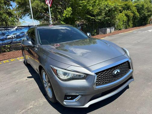 Liquid Platinum 2019 INFINITI Q50 3.0t LUXE
