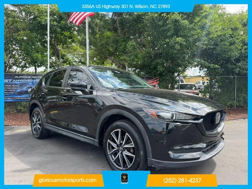 Jet Black Mica 2018 Mazda CX-5 Touring