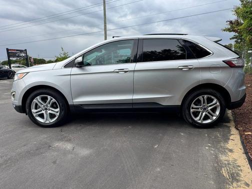 Ingot Silver Metallic 2017 Ford Edge Titanium