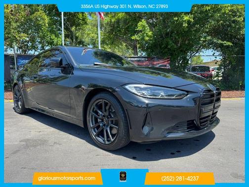 black 2022 BMW 430 i