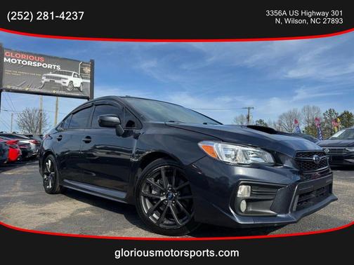 Dark Gray Metallic 2019 Subaru WRX Premium