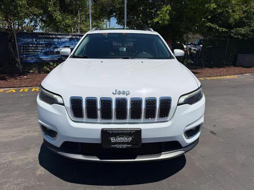 Bright White Clearcoat 2019 Jeep Cherokee Limited