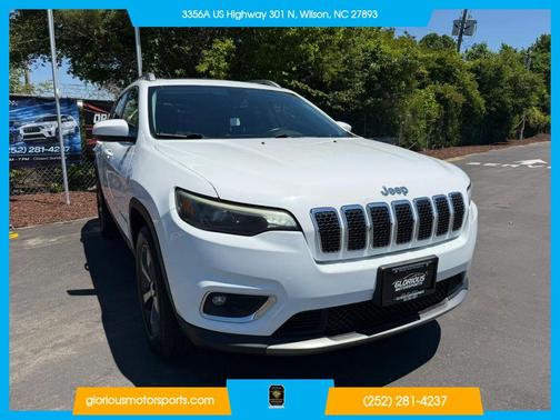 Bright White Clearcoat 2019 Jeep Cherokee Limited