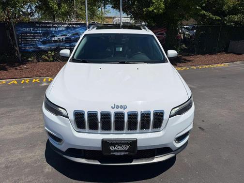 Bright White Clearcoat 2019 Jeep Cherokee Limited