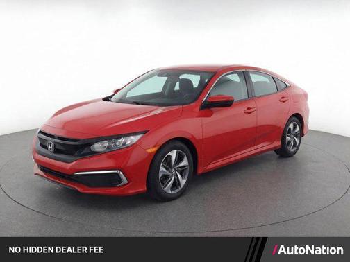Rallye Red 2020 Honda Civic LX