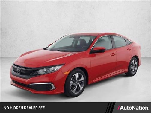 Rallye Red 2020 Honda Civic LX