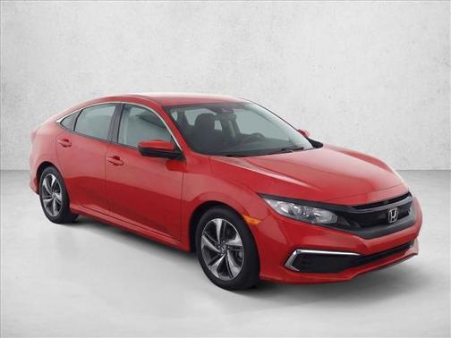Rallye Red 2020 Honda Civic LX