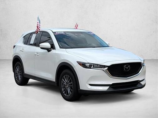 Snowflake White Pearl Mica 2021 Mazda CX-5 Sport