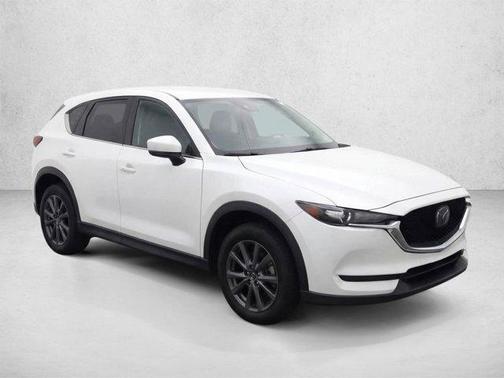 Snowflake White Pearl Mica 2021 Mazda CX-5 Sport