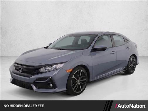 Sonic Gray Pearl 2020 Honda Civic Sport