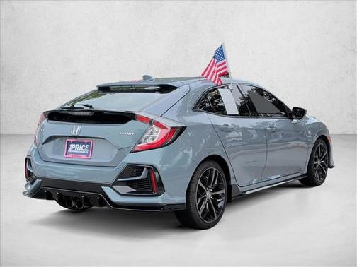 Sonic Gray Pearl 2020 Honda Civic Sport