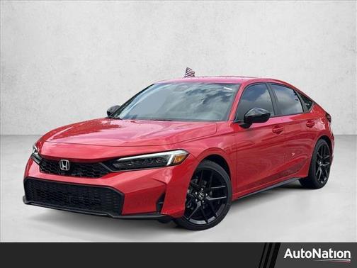Rallye Red 2026 Honda Civic Sport