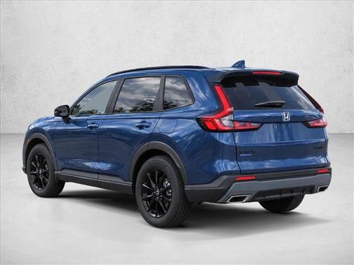 Canyon River Blue Metallic 2027 Honda CR-V Hybrid Sport FWD