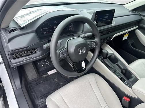 Platinum White Pearl 2026 Honda Accord LX 1.5T