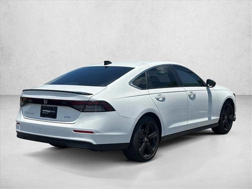 Platinum White Pearl 2026 Honda Accord Hybrid Sport-L