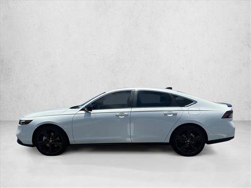 Platinum White Pearl 2026 Honda Accord Hybrid Sport-L
