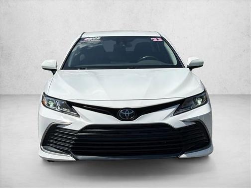 White 2022 Toyota Camry LE