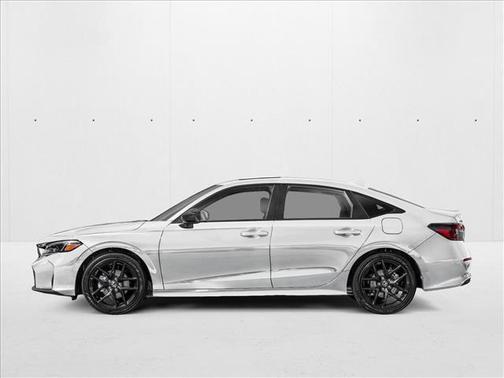 Platinum White Pearl 2026 Honda Civic Hybrid Sport