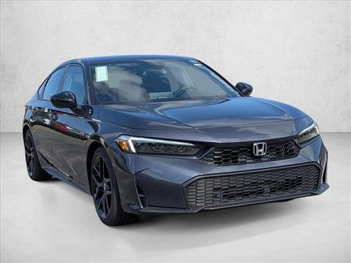 Meteorite Gray Metallic 2026 Honda Civic Sport
