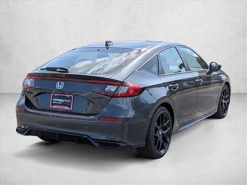 Meteorite Gray Metallic 2026 Honda Civic Sport