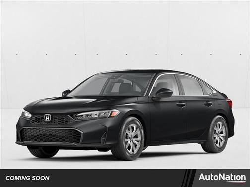 Crystal Black Pearl 2026 Honda Civic LX