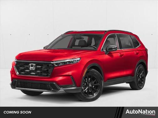 Radiant Red Metallic 2026 Honda CR-V Hybrid Sport-L FWD