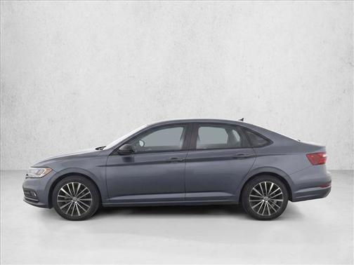 Gray 2015 Volkswagen Jetta 1.8T Sport