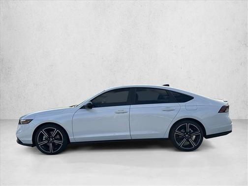 Platinum White Pearl 2026 Honda Accord Hybrid Sport