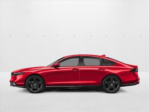 Radiant Red Metallic 2026 Honda Accord Hybrid Sport-L