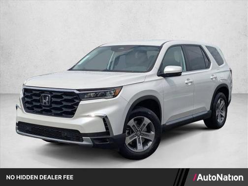 Platinum White Pearl 2025 Honda Pilot EX-L