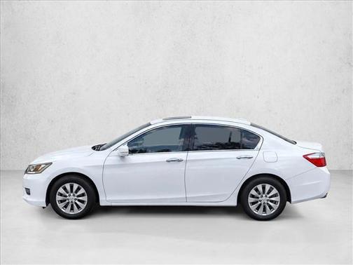 White Orchid Pearl 2013 Honda Accord EX-L