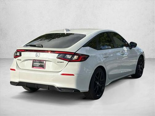Platinum White Pearl 2026 Honda Civic Sport